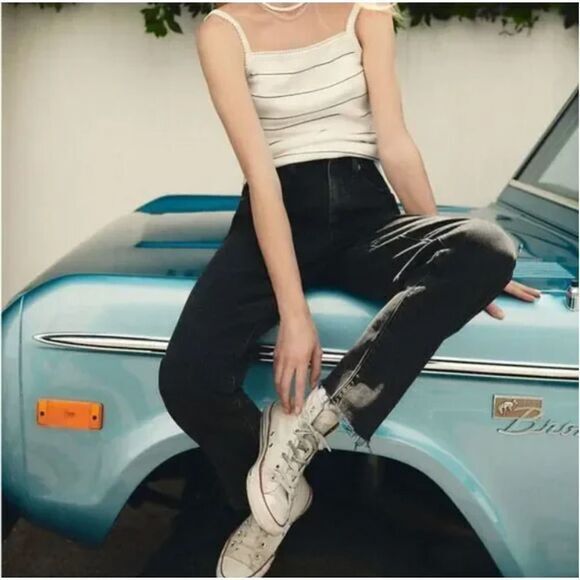 NEW Madewell The Perfect Vintage Straight Jean in lunar wash,‎ 25 - Picture 2 of 16